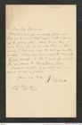 Nachlass Franz Steindachner, Brief von Robert Collett an Franz Steindachner (27.12.1882), Inv.Nr. 84.13, Seite 1